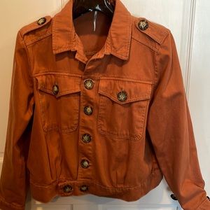 Free People twill jacket
